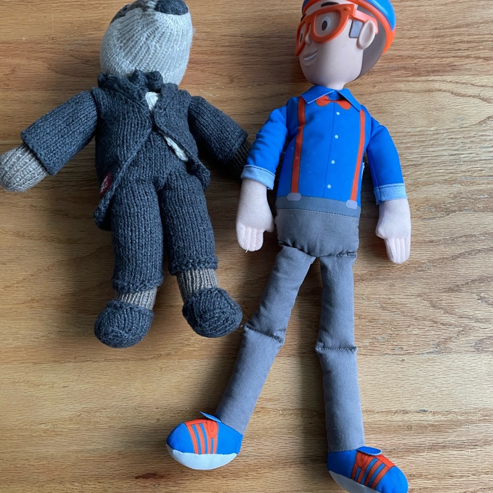 GUC Blippi My Buddy Figure + Sound Effects/ Chunki Chilli Badger - Picture 2 of 4